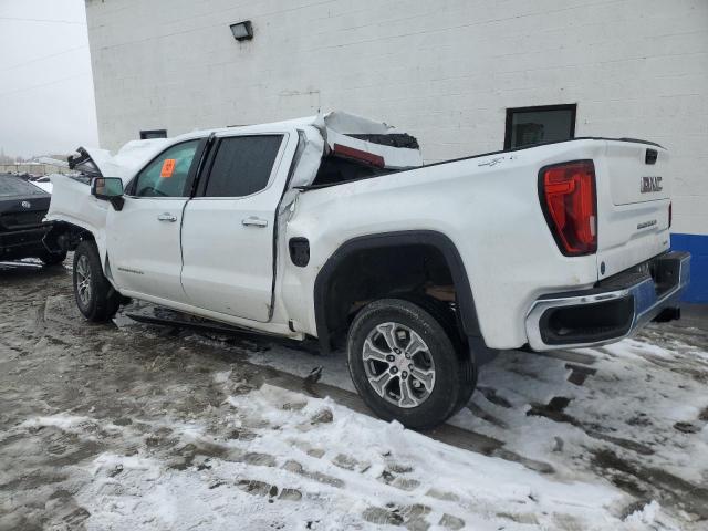 3GTUUDED4NG656939 - 2022 GMC SIERRA K1500 SLT WHITE photo 2