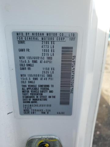 3N63M0ZNXJK691898 - 2018 CHEVROLET CITY EXPRE LT 白色 照片 14