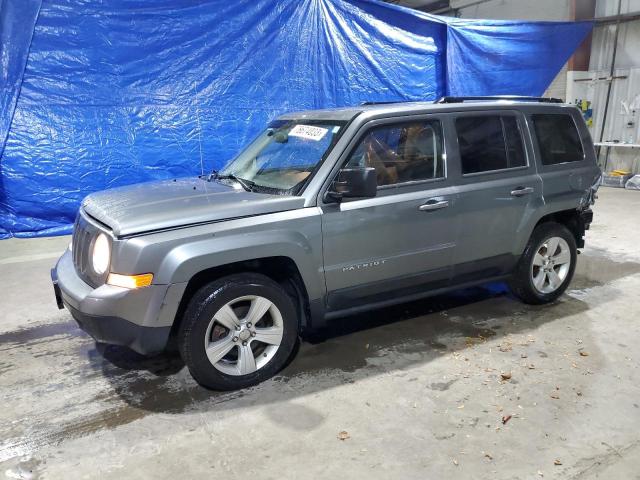 1C4NJPFB8CD542495 - 2012 JEEP PATRIOT LATITUDE GRAY photo 1