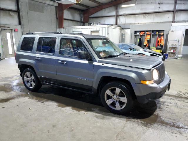 1C4NJPFB8CD542495 - 2012 JEEP PATRIOT LATITUDE GRAY photo 4