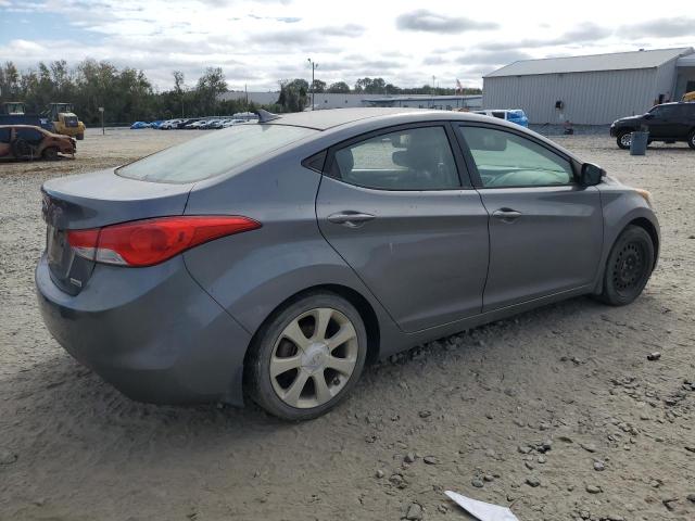 5NPDH4AE1CH141940 - 2012 HYUNDAI ELANTRA GLS GRAY photo 3