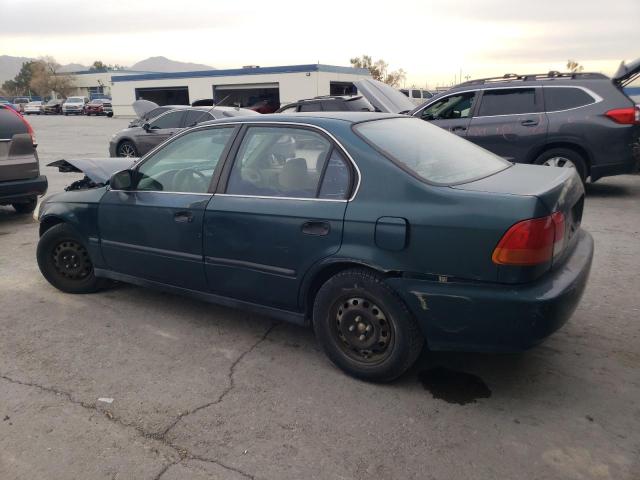 JHMEJ6678WS004559 - 1998 HONDA CIVIC LX GREEN photo 2