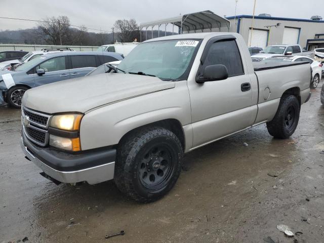 1GCEC14X77Z189908 - 2007 CHEVROLET SILVERADO C1500 CLASSIC GOLD photo 1