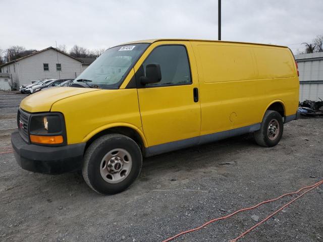 1GTW7FCA0D1189536 - 2013 GMC SAVANA G2500 YELLOW photo 1