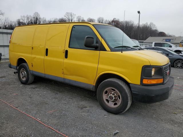 1GTW7FCA0D1189536 - 2013 GMC SAVANA G2500 YELLOW photo 4