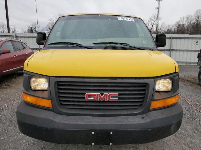 1GTW7FCA0D1189536 - 2013 GMC SAVANA G2500 YELLOW photo 5