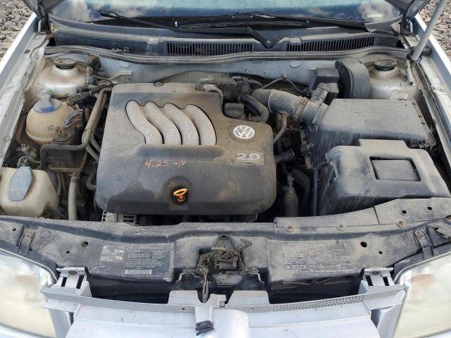 3VWSK69M62M138246 - 2002 VOLKSWAGEN JETTA GLS SILVER photo 11