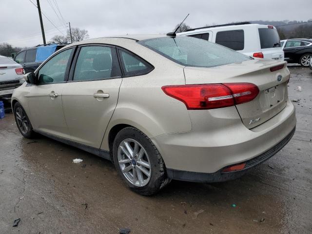 1FADP3F27JL225657 - 2018 FORD FOCUS SE BEIGE photo 2