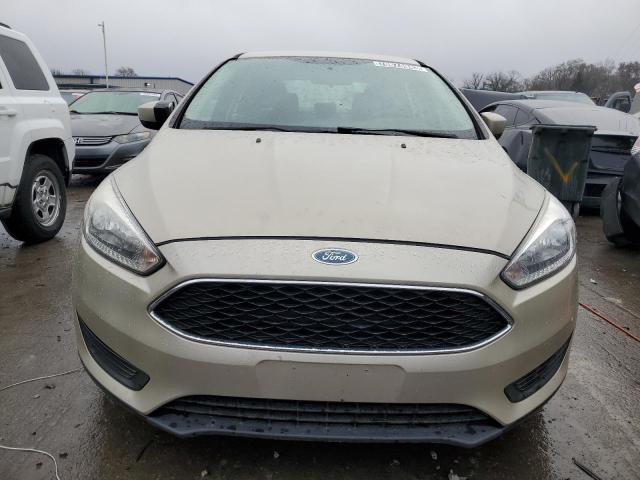 1FADP3F27JL225657 - 2018 FORD FOCUS SE BEIGE photo 5