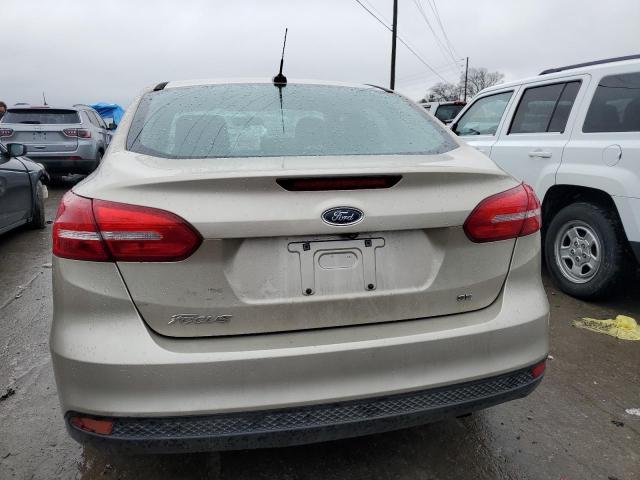 1FADP3F27JL225657 - 2018 FORD FOCUS SE BEIGE photo 6