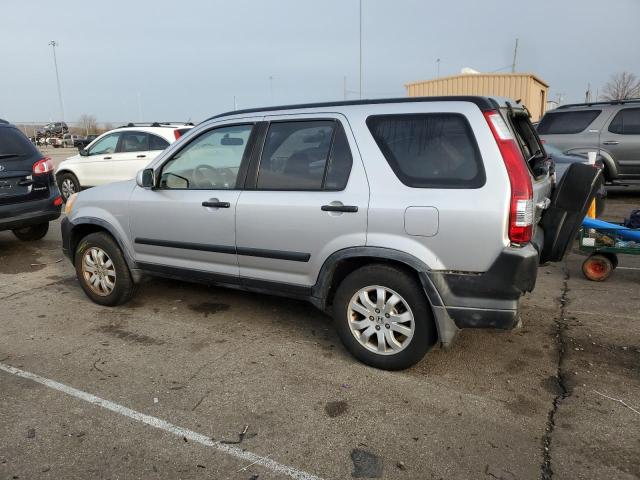 JHLRD78885C041774 - 2005 HONDA CR-V EX SILVER photo 2