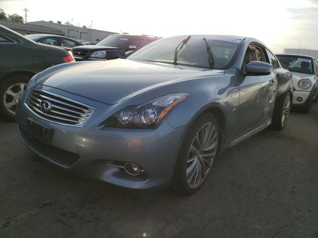 JN1CV6EK0FM870847 - 2015 INFINITI Q60 JOURNEY GRAY photo 1