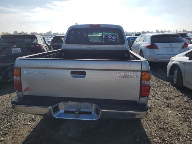 5TEGN92N82Z080521 - 2002 TOYOTA TACOMA DOUBLE CAB PRERUNNER GRAY photo 6