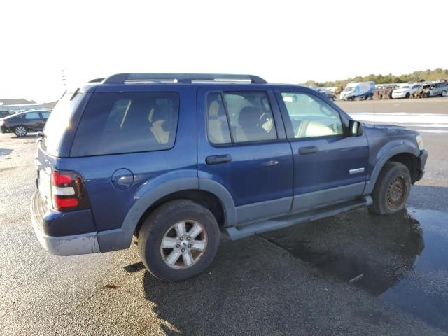 1FMEU73E56UA22695 - 2006 FORD EXPLORER XLT BLUE photo 3