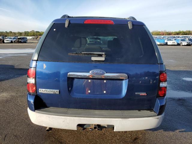 1FMEU73E56UA22695 - 2006 FORD EXPLORER XLT BLUE photo 6