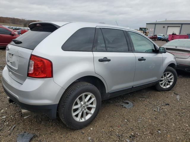 2FMDK3GC7EBB34602 - 2014 FORD EDGE SE SILVER photo 3