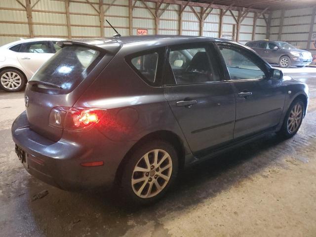 JM1BK343281161190 - 2008 MAZDA 3 HATCHBACK GRAY photo 3