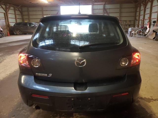 JM1BK343281161190 - 2008 MAZDA 3 HATCHBACK GRAY photo 6