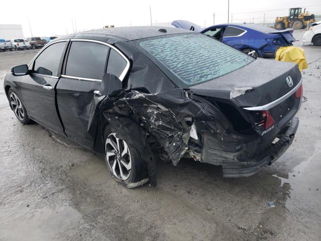 1HGCR2F76GA011562 - 2016 HONDA ACCORD EX BLACK photo 2