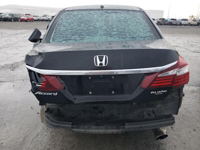 1HGCR2F76GA011562 - 2016 HONDA ACCORD EX BLACK photo 6