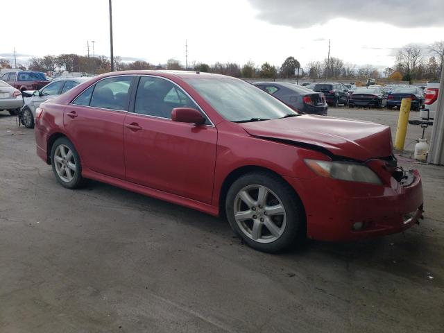 4T1BK46K47U034055 - 2007 TOYOTA CAMRY LE RED photo 4