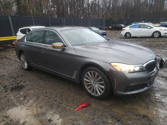 WBA7E4C57JGV23665 - 2018 BMW 740 XI GRAY photo 4