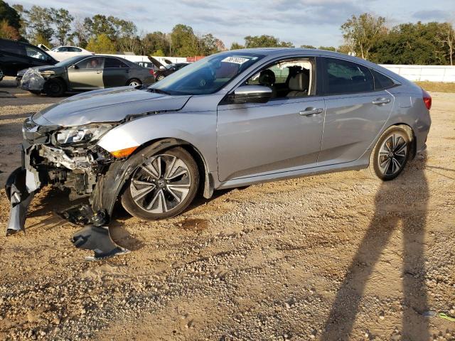 19XFC1F73GE020188 - 2016 HONDA CIVIC EXL SILVER photo 1