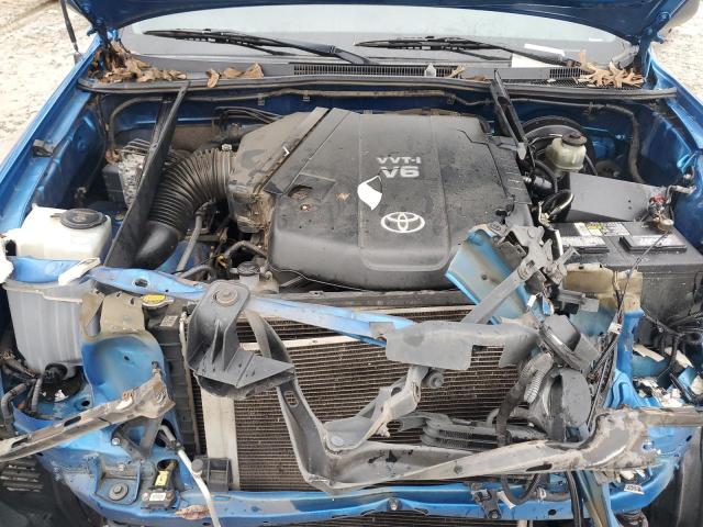3TMJU4GN8BM112952 - 2011 TOYOTA TACOMA DOUBLE CAB PRERUNNER BLUE photo 11