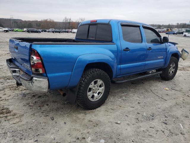 3TMJU4GN8BM112952 - 2011 TOYOTA TACOMA DOUBLE CAB PRERUNNER BLUE photo 3