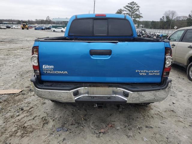 3TMJU4GN8BM112952 - 2011 TOYOTA TACOMA DOUBLE CAB PRERUNNER BLUE photo 6