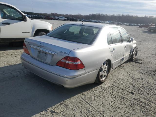 JTHBN36F240149277 - 2004 LEXUS LS 430 SILVER photo 3