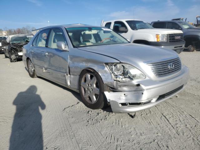 JTHBN36F240149277 - 2004 LEXUS LS 430 SILVER photo 4