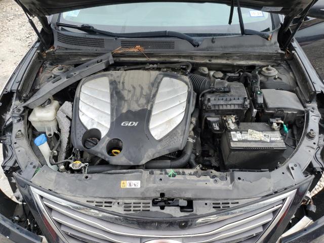 KMHFG4JG7HA590823 - 2017 HYUNDAI AZERA BLACK photo 11