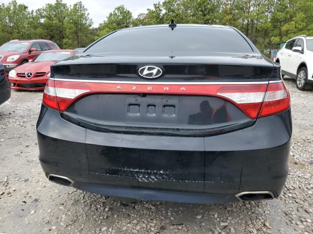 KMHFG4JG7HA590823 - 2017 HYUNDAI AZERA BLACK photo 6