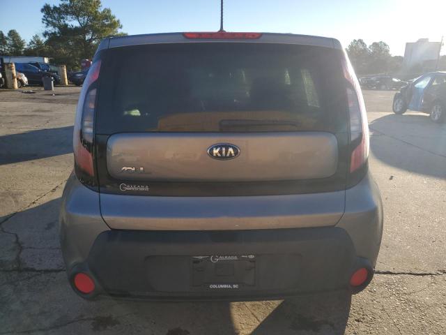 KNDJN2A29G7402926 - 2016 KIA SOUL CHARCOAL photo 6