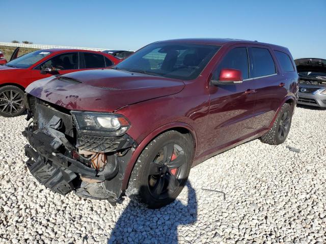 1C4SDJGJ6JC304998 - 2018 DODGE DURANGO SRT RED photo 1