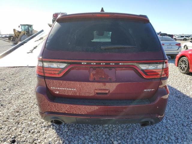 1C4SDJGJ6JC304998 - 2018 DODGE DURANGO SRT RED photo 6