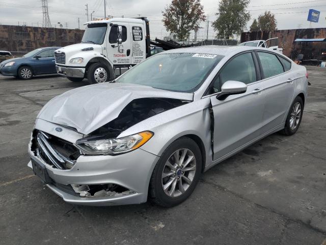 3FA6P0H73HR171155 - 2017 FORD FUSION SE SILVER photo 1