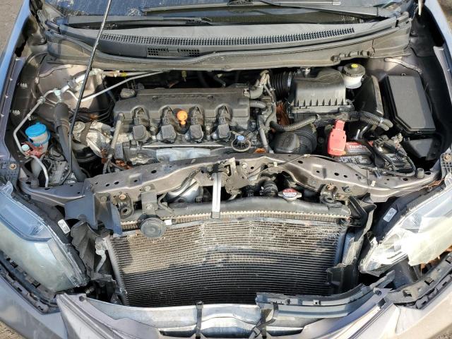 19XFB2F96FE249599 - 2015 HONDA CIVIC EXL ნაცრისფერი ფოტო 11