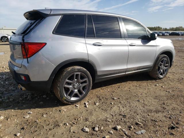 5FNYF8H58NB022465 - 2022 HONDA PASSPORT EXL ვერცხლისფერი ფოტო 3