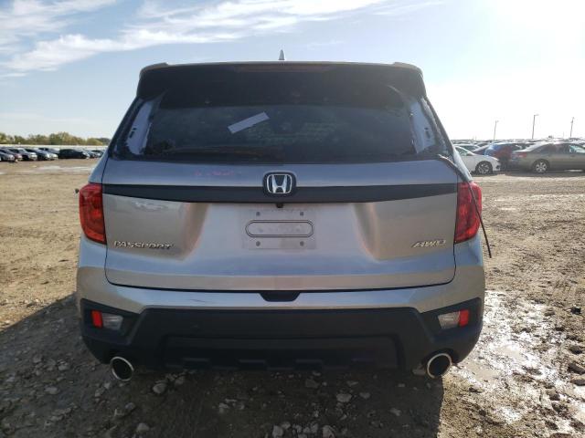 5FNYF8H58NB022465 - 2022 HONDA PASSPORT EXL ვერცხლისფერი ფოტო 6