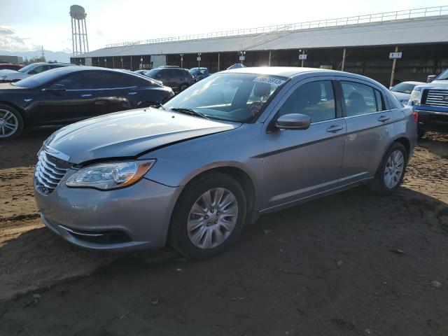 1C3CCBABXEN231048 - 2014 CHRYSLER 200 LX GRAY photo 1