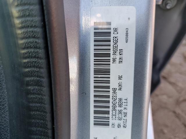 1C3CCBABXEN231048 - 2014 CHRYSLER 200 LX GRAY photo 12