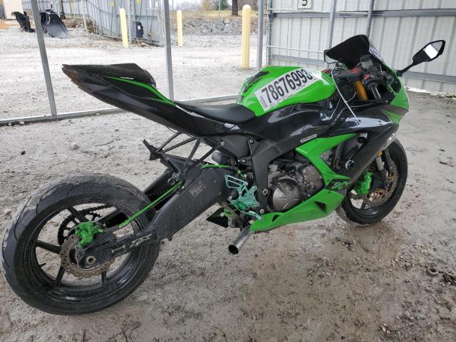 JKBZXJE18DA002949 - 2013 KAWASAKI ZX636 E GREEN photo 4