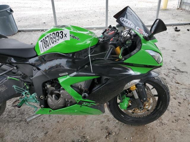 JKBZXJE18DA002949 - 2013 KAWASAKI ZX636 E GREEN photo 5