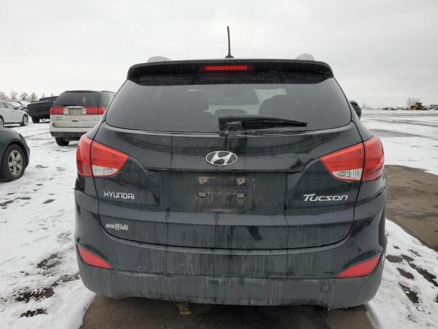 KM8JU3AC8BU246692 - 2011 HYUNDAI TUCSON GLS BLACK photo 6