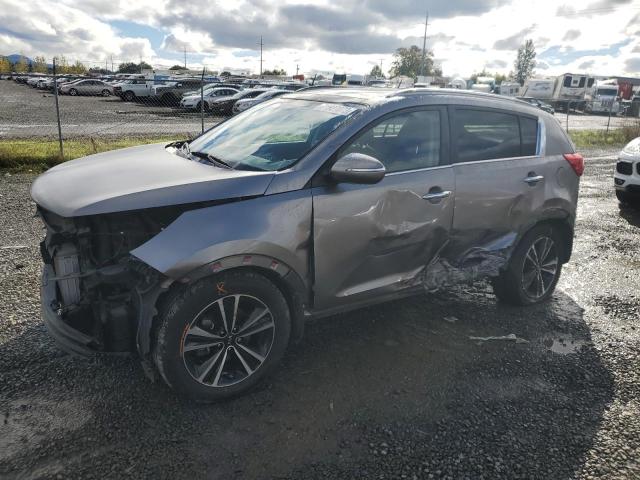 KNDPC3A69F7793213 - 2015 KIA SPORTAGE EX SILVER photo 1