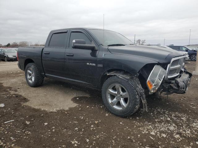 1D7RV1CT4AS177019 - 2010 DODGE RAM 1500 BLACK photo 4