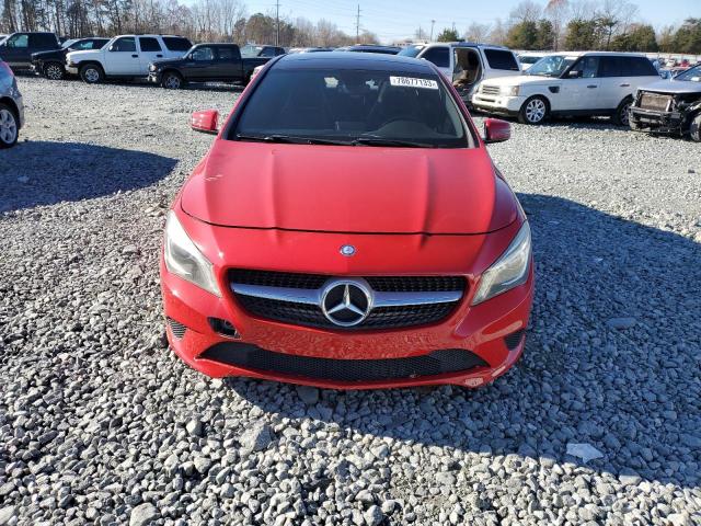 WDDSJ4EB4EN156842 - 2014 MERCEDES-BENZ CLA 250 RED photo 5