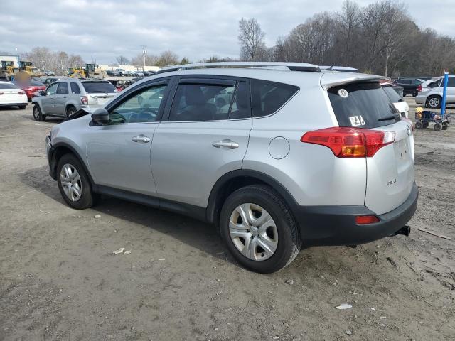 JTMBFREVXFD124598 - 2015 TOYOTA RAV4 LE SILVER photo 2